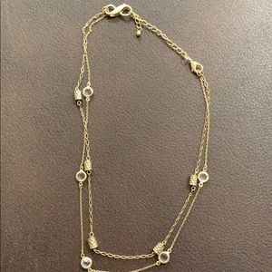 Two layer necklace